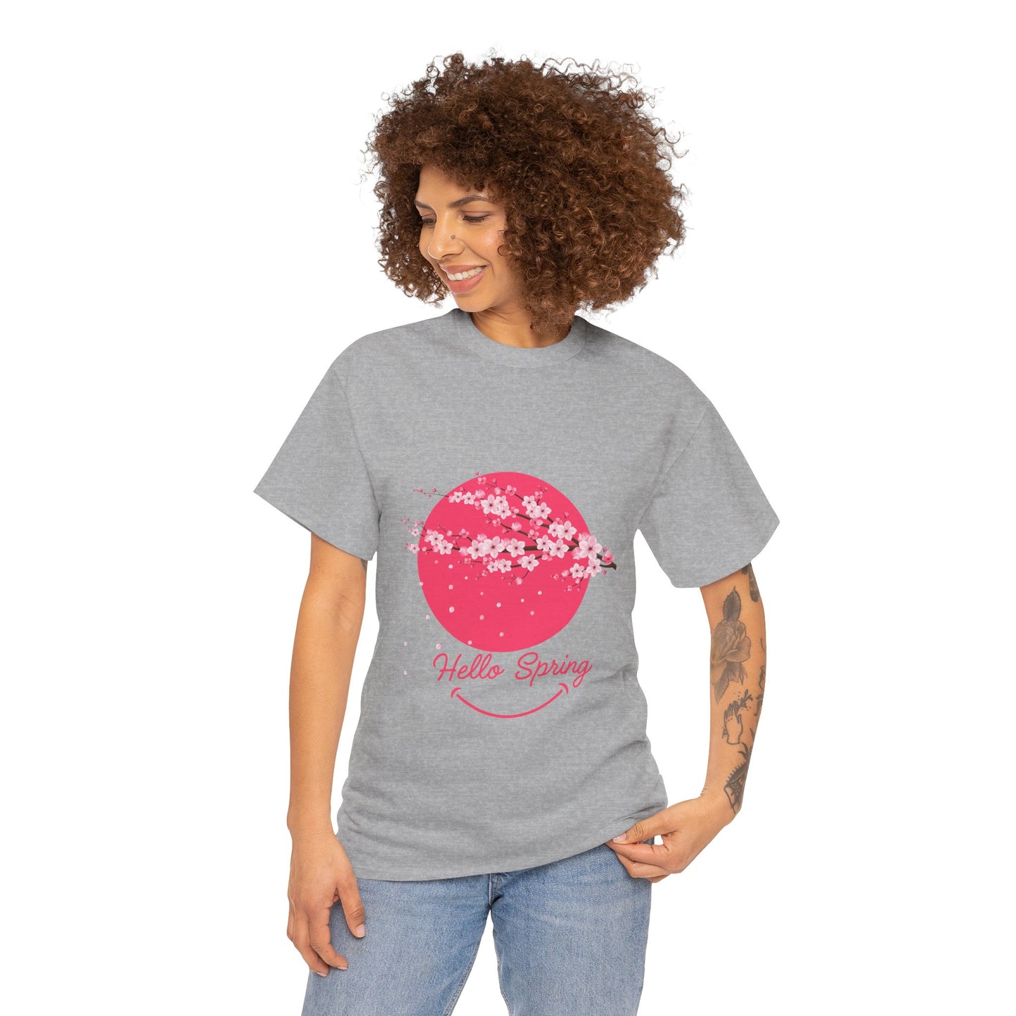 Cherry Blossoms Women's Tee - Hello Spring