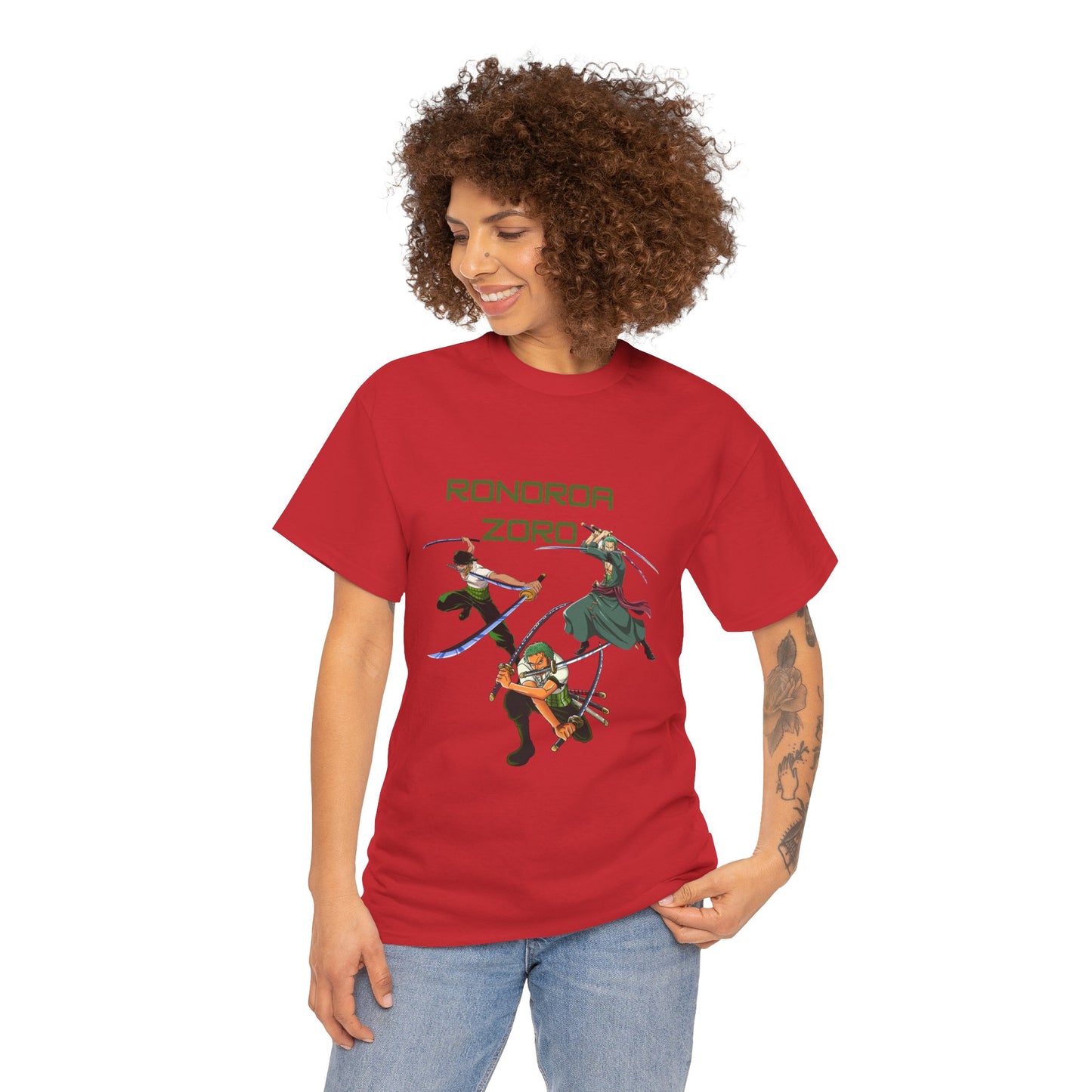 Anime Inspiration Unisex Tee - Ronoroa Zero Fans