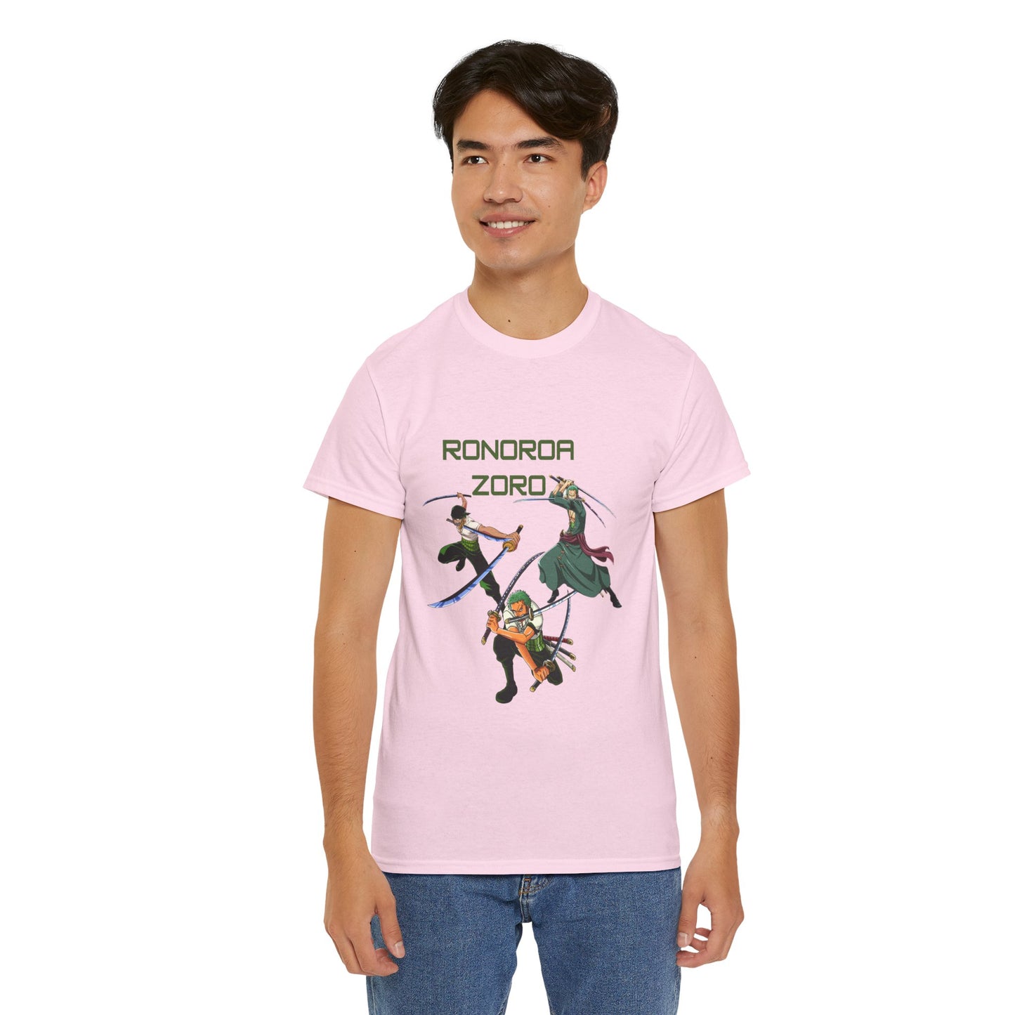 Anime Inspiration Unisex Tee - Ronoroa Zero Fans