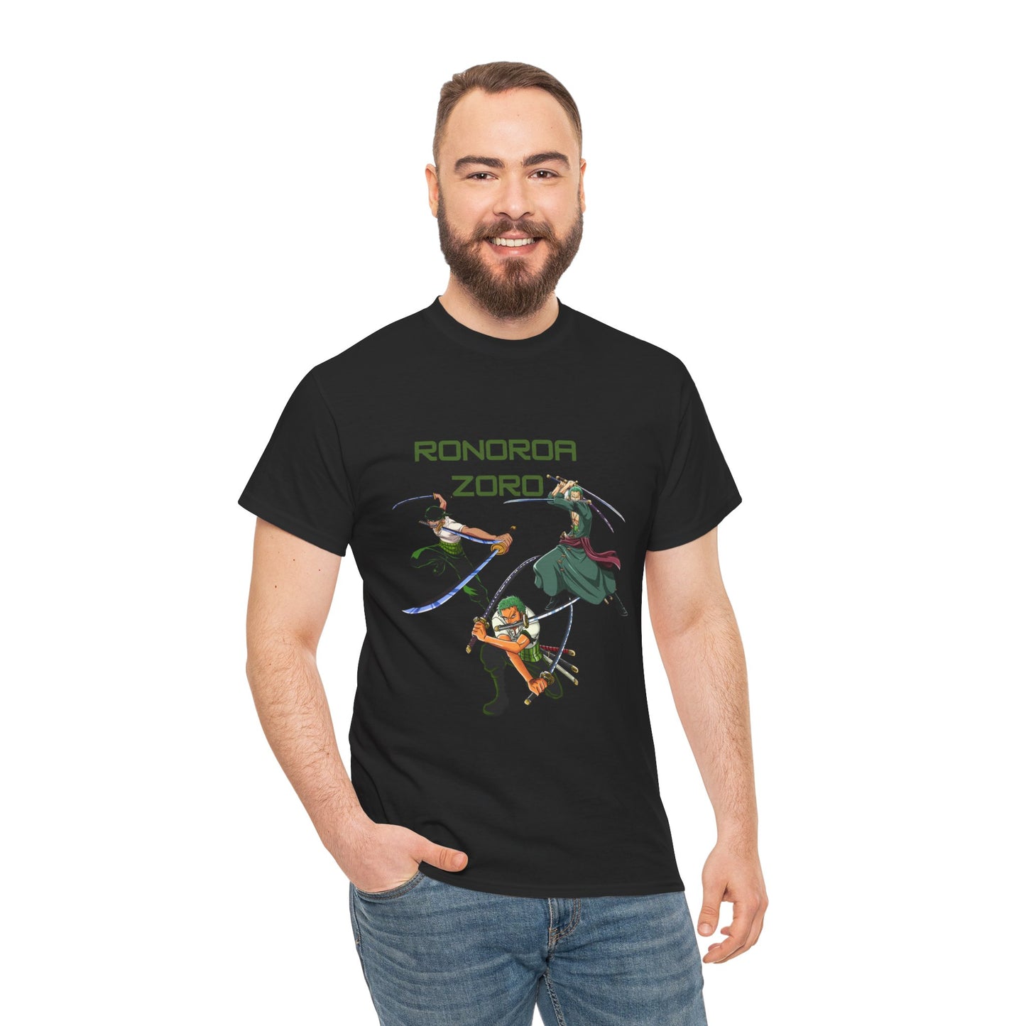 Anime Inspiration Unisex Tee - Ronoroa Zero Fans