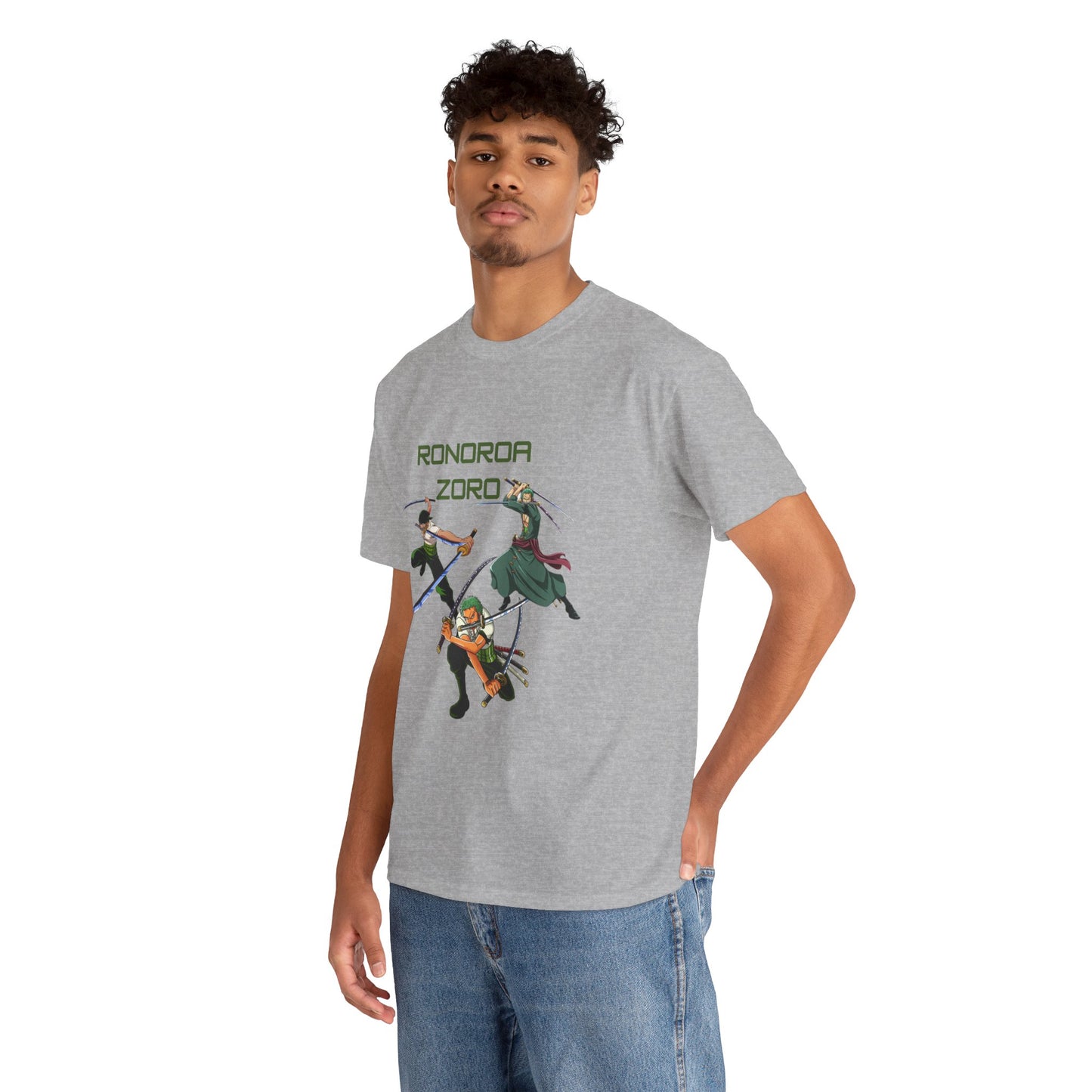 Anime Inspiration Unisex Tee - Ronoroa Zero Fans