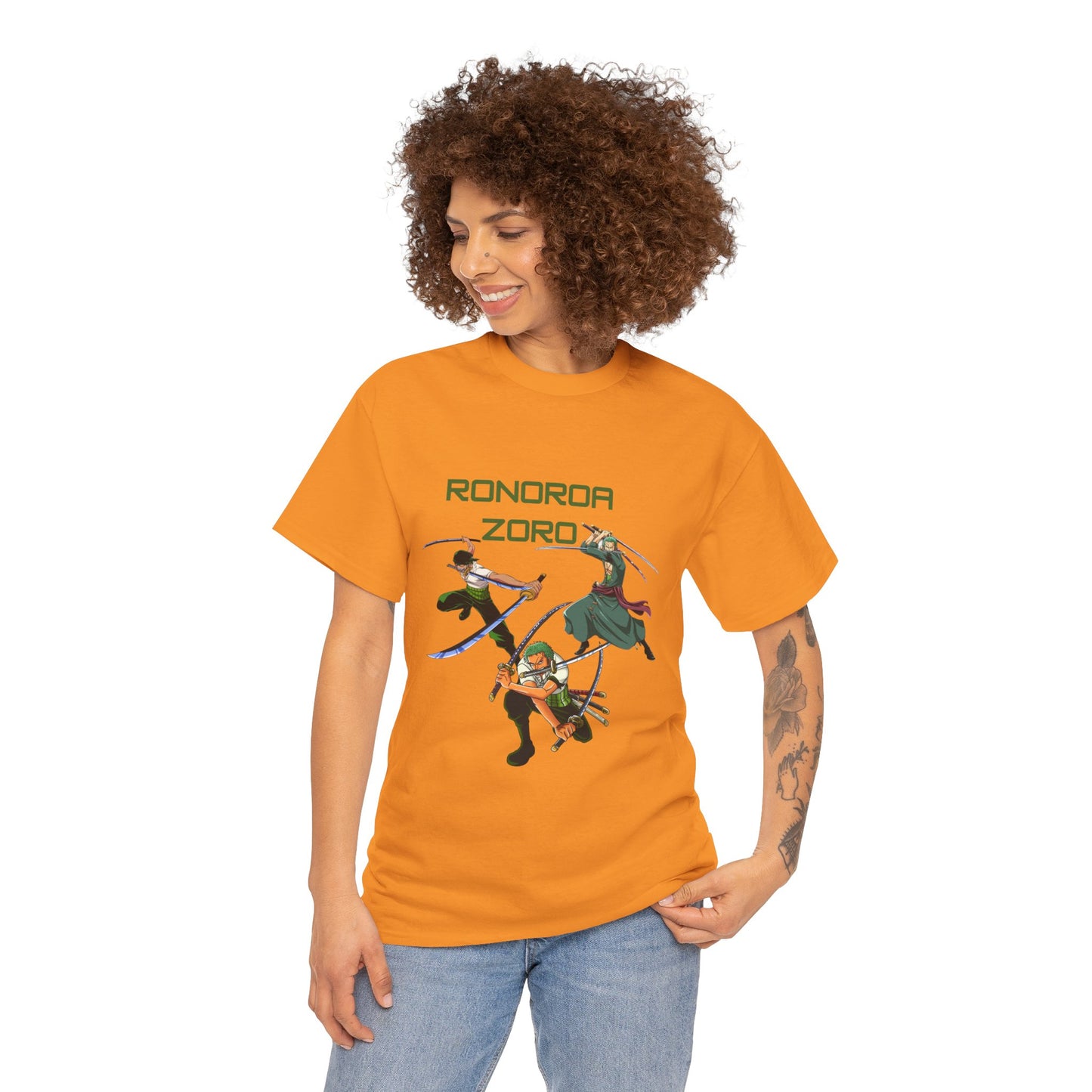 Anime Inspiration Unisex Tee - Ronoroa Zero Fans