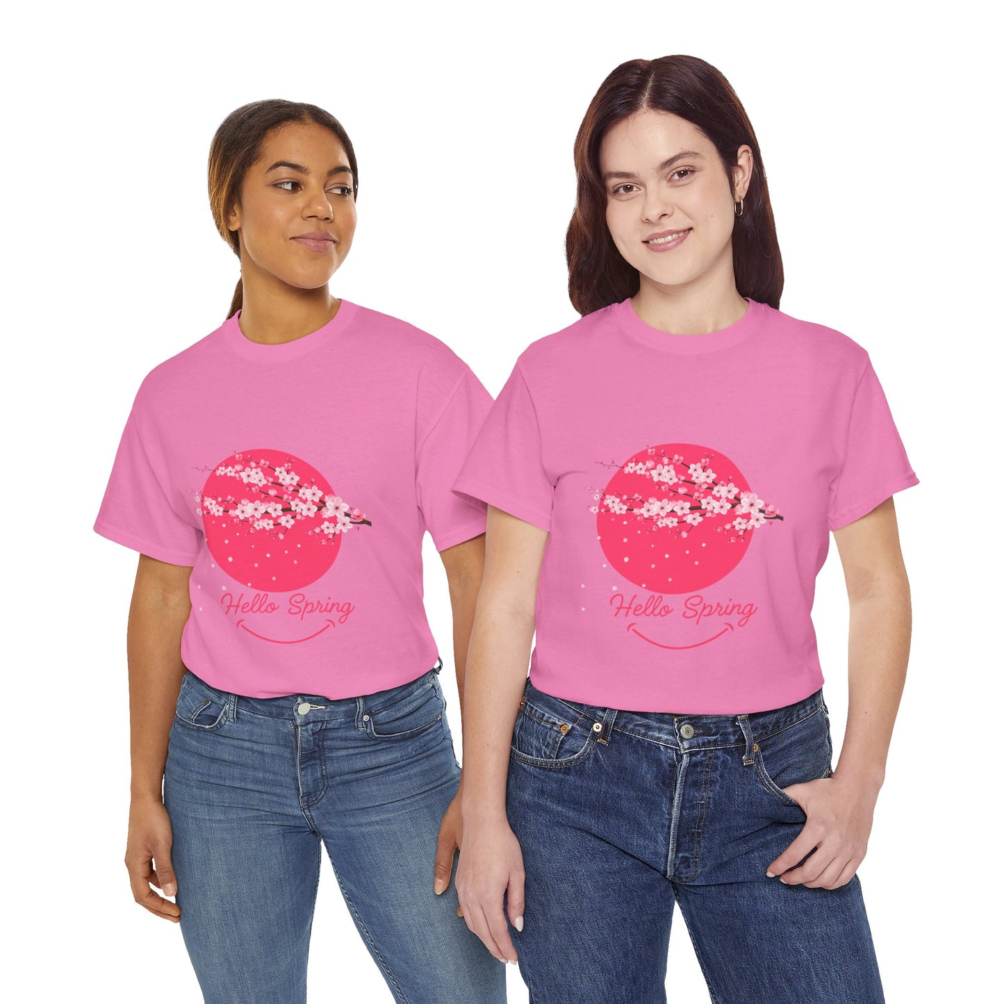 Cherry Blossoms Women's Tee - Hello Spring