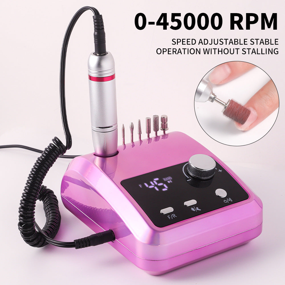 45000 Turn Nail Polishing Machine Electric Nail Grinder