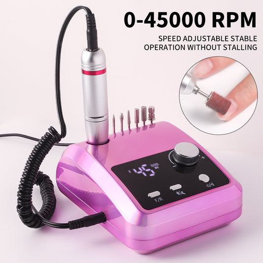 45000 Turn Nail Polishing Machine Electric Nail Grinder