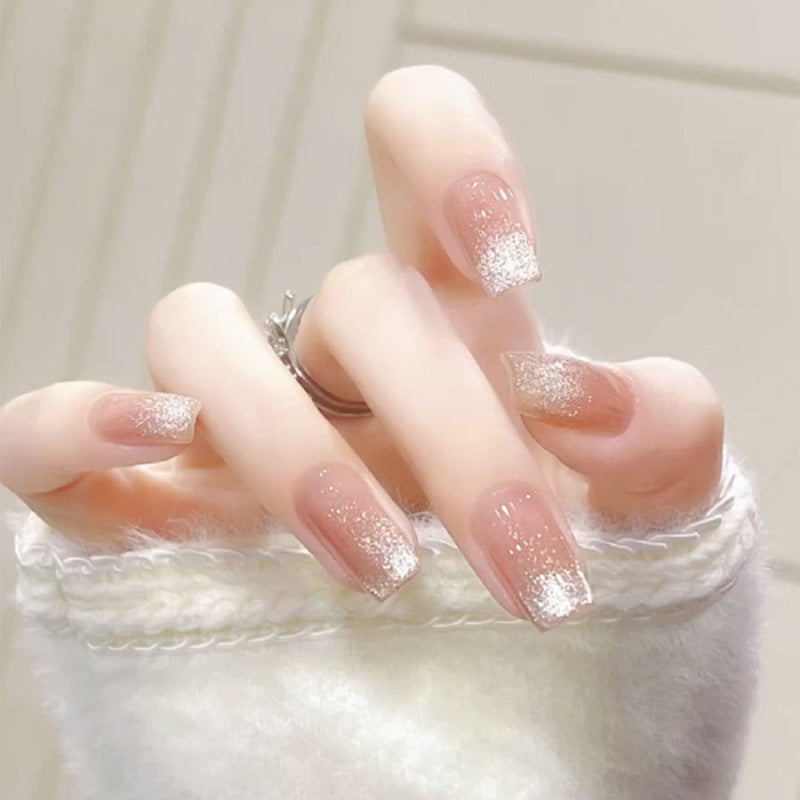 Iced Tea Crystal Cat Eye Series Nail Polish Gel Changes