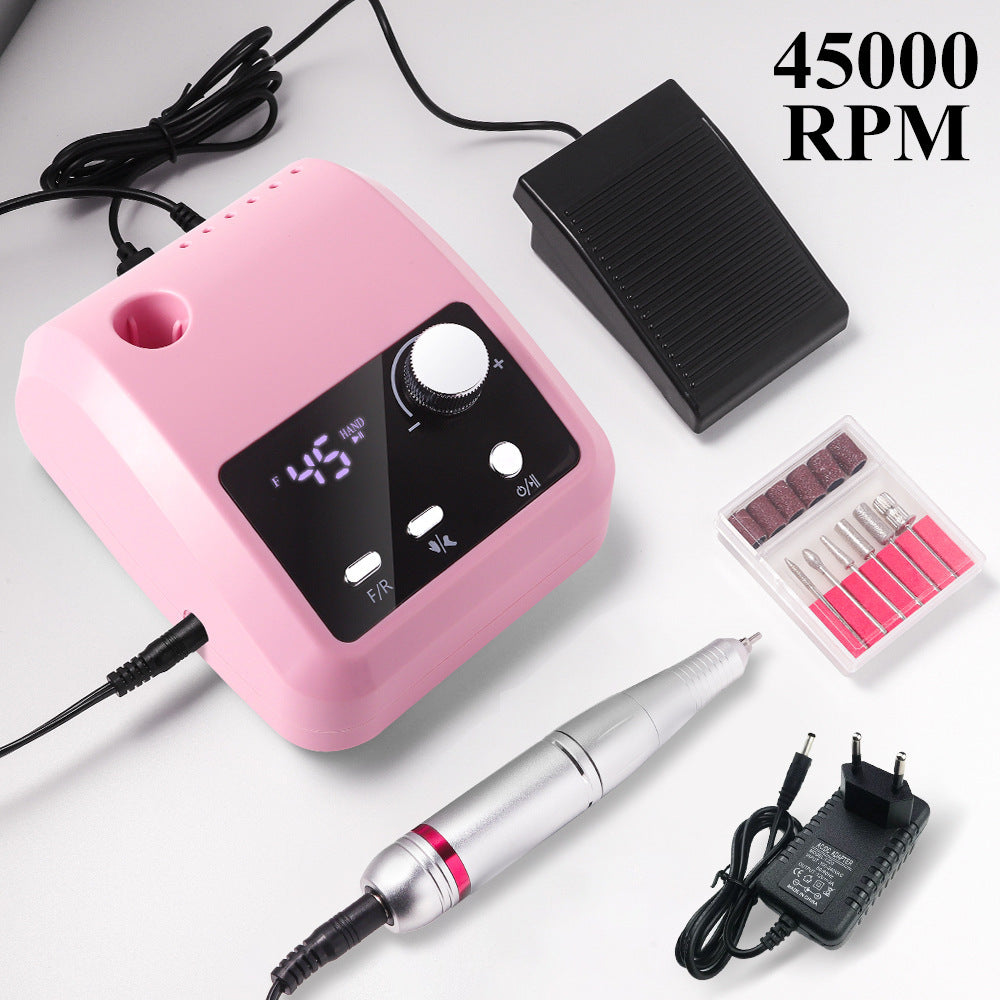 45000 Turn Nail Polishing Machine Electric Nail Grinder