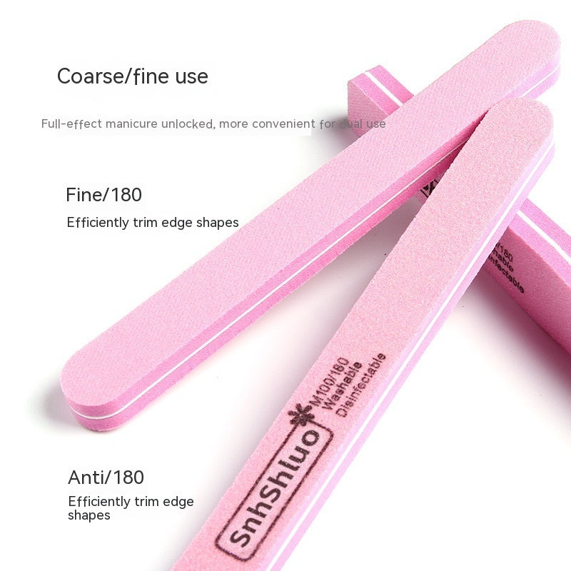 Manicure Implement Double-sided Sanding Bar