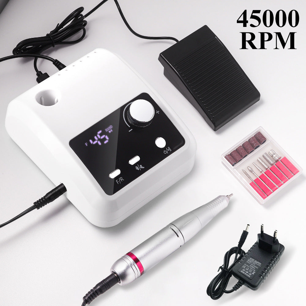 45000 Turn Nail Polishing Machine Electric Nail Grinder